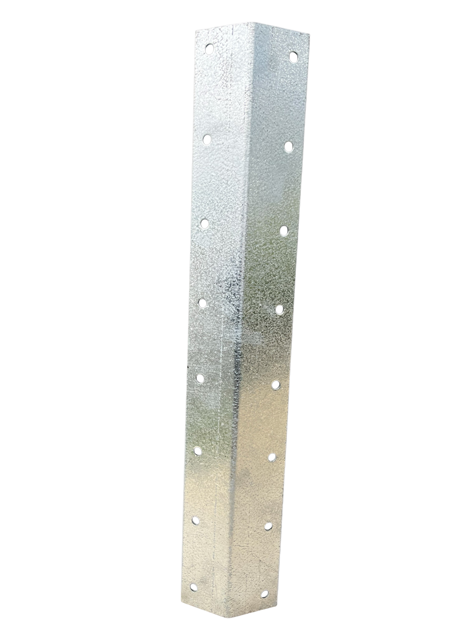 Galvanised steel corner bracket supplied in the Gaga Pit Kits Australia kit